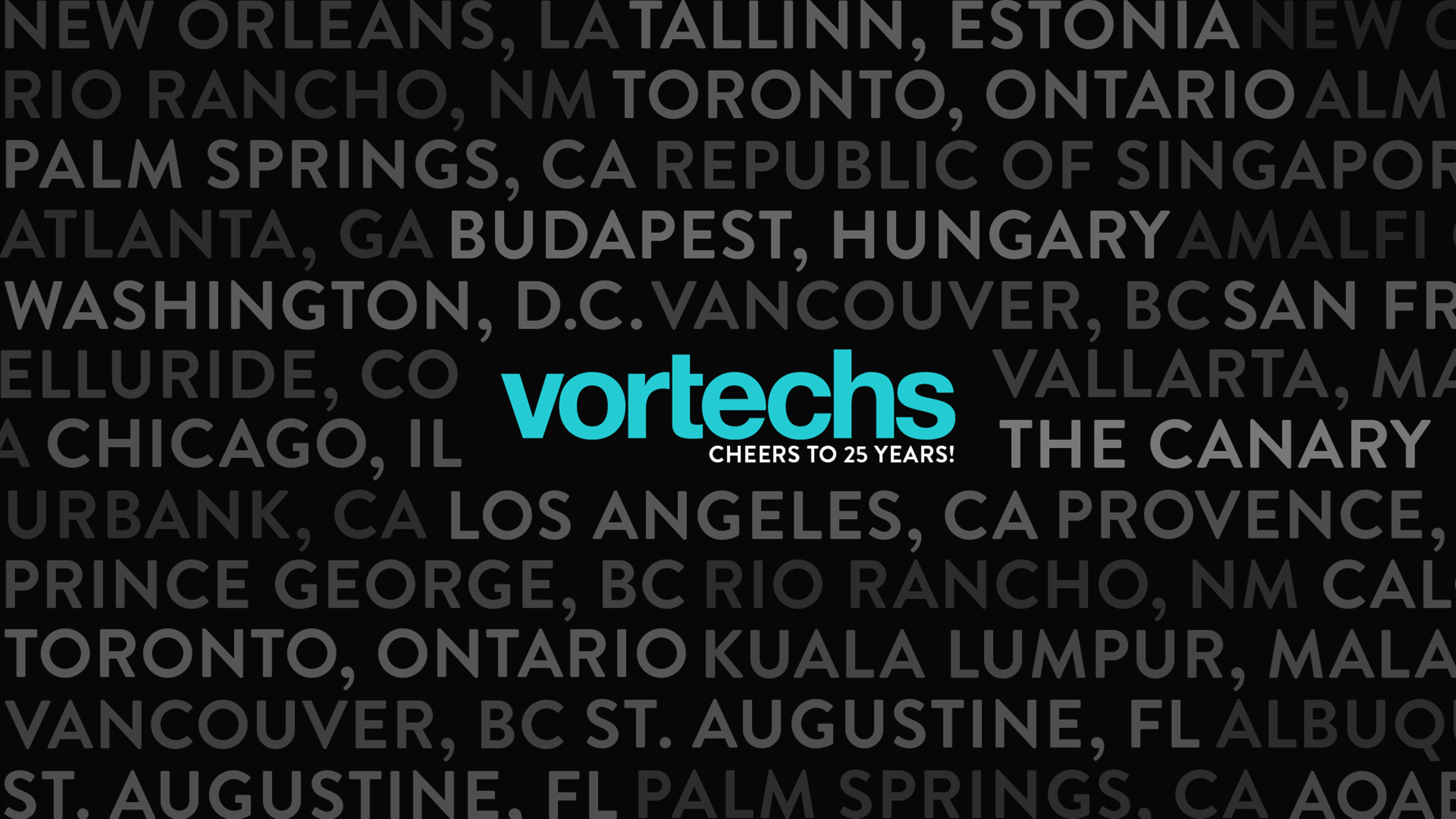 Vortech - Cheers to 25 Years!