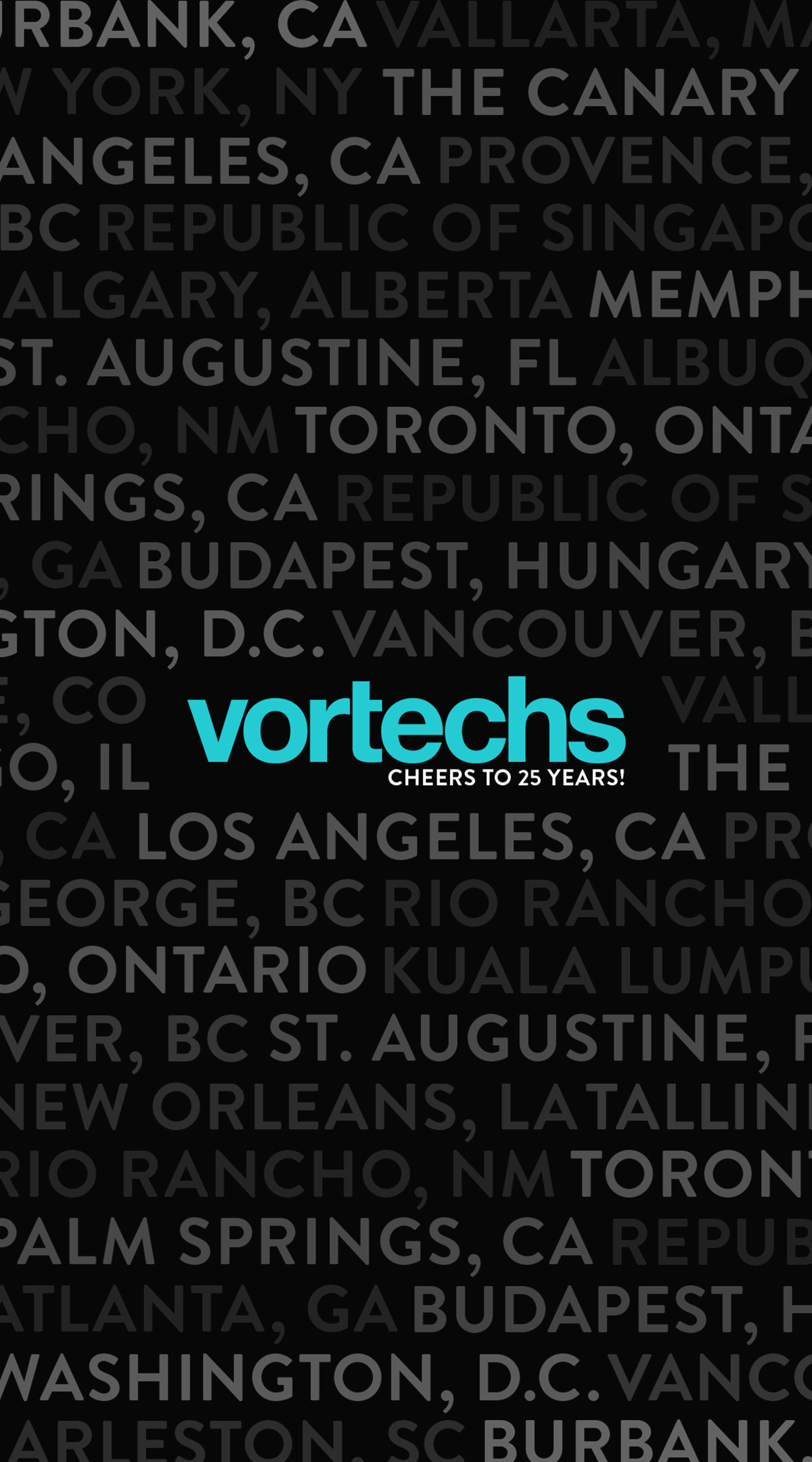 Vortech - Cheers to 25 Years!