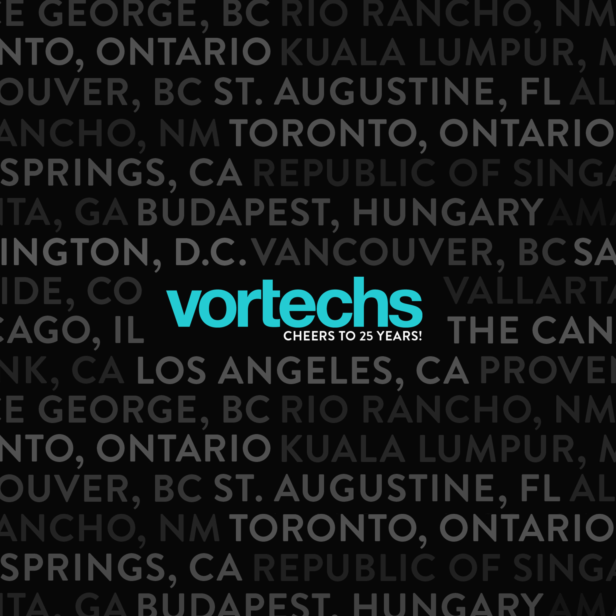 Vortech - Cheers to 25 Years!